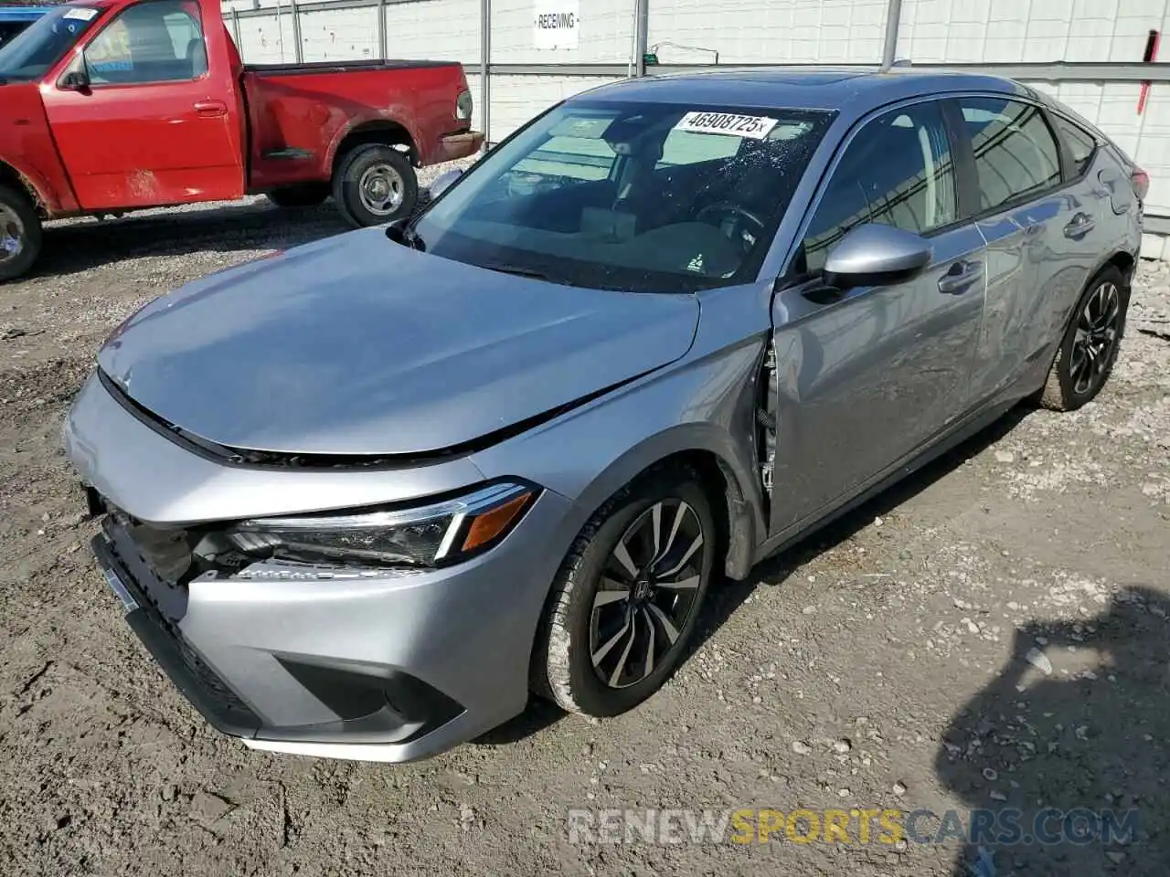 1 Photograph of a damaged car 19XFL1H72RE005519 HONDA CIVIC 2024