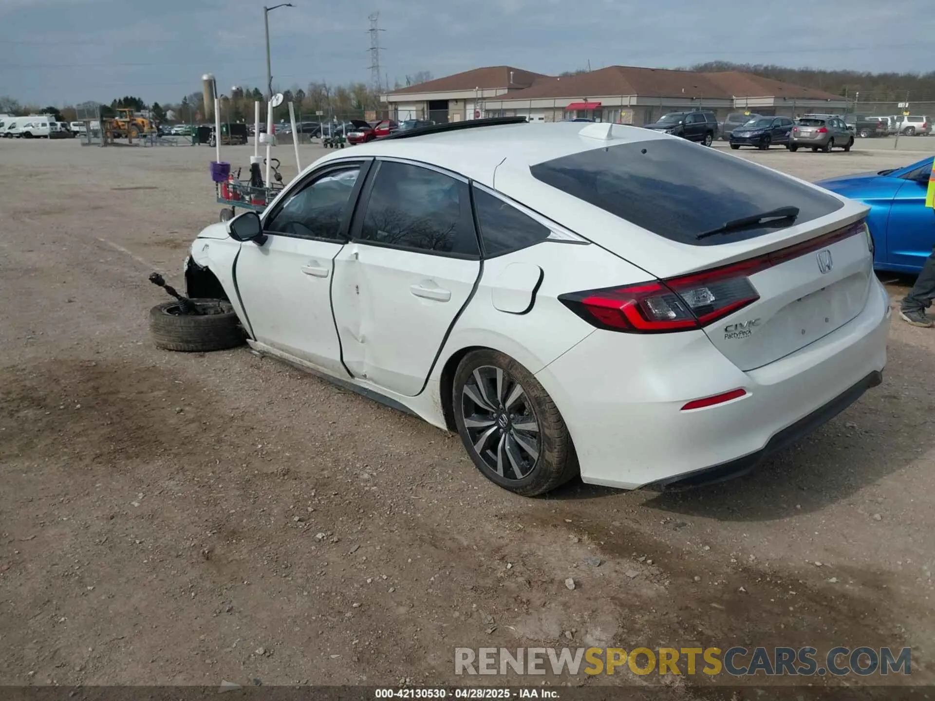 3 Photograph of a damaged car 19XFL1H74RE006655 HONDA CIVIC 2024