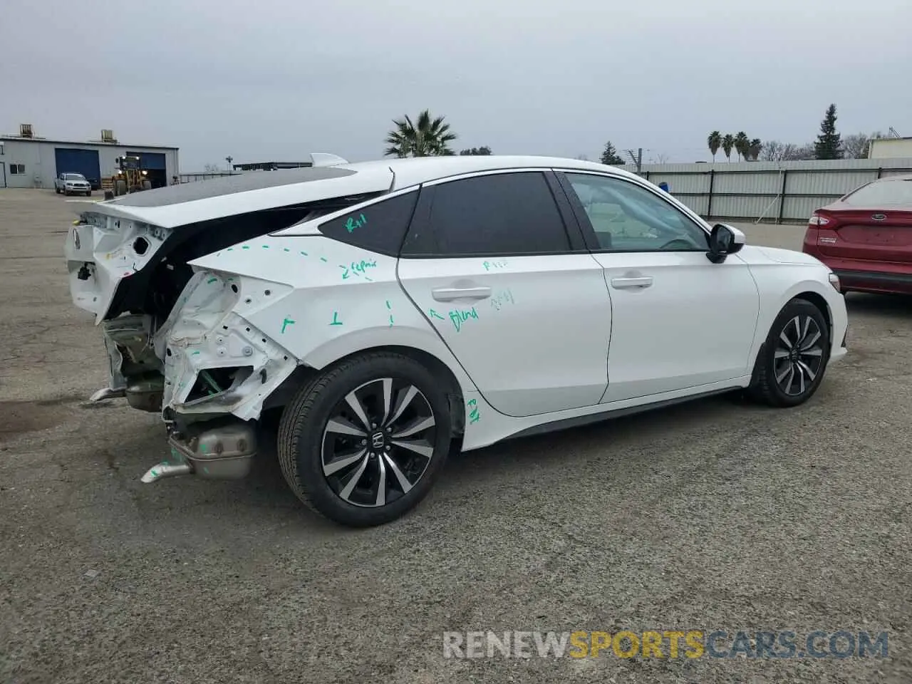 3 Photograph of a damaged car 19XFL1H76RE017060 HONDA CIVIC 2024