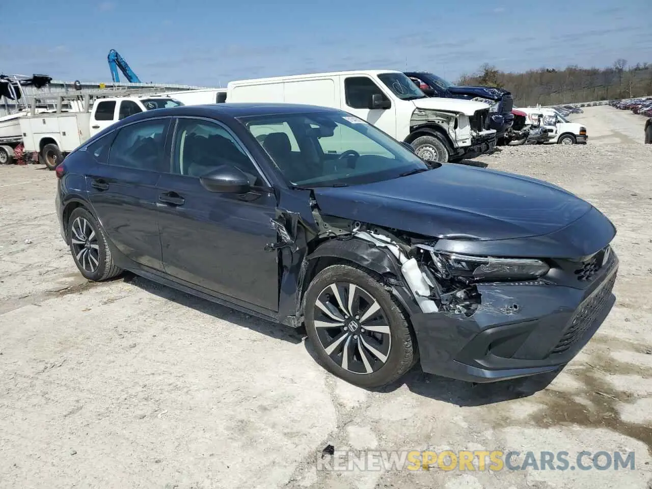 4 Photograph of a damaged car 19XFL1H78RE000339 HONDA CIVIC 2024