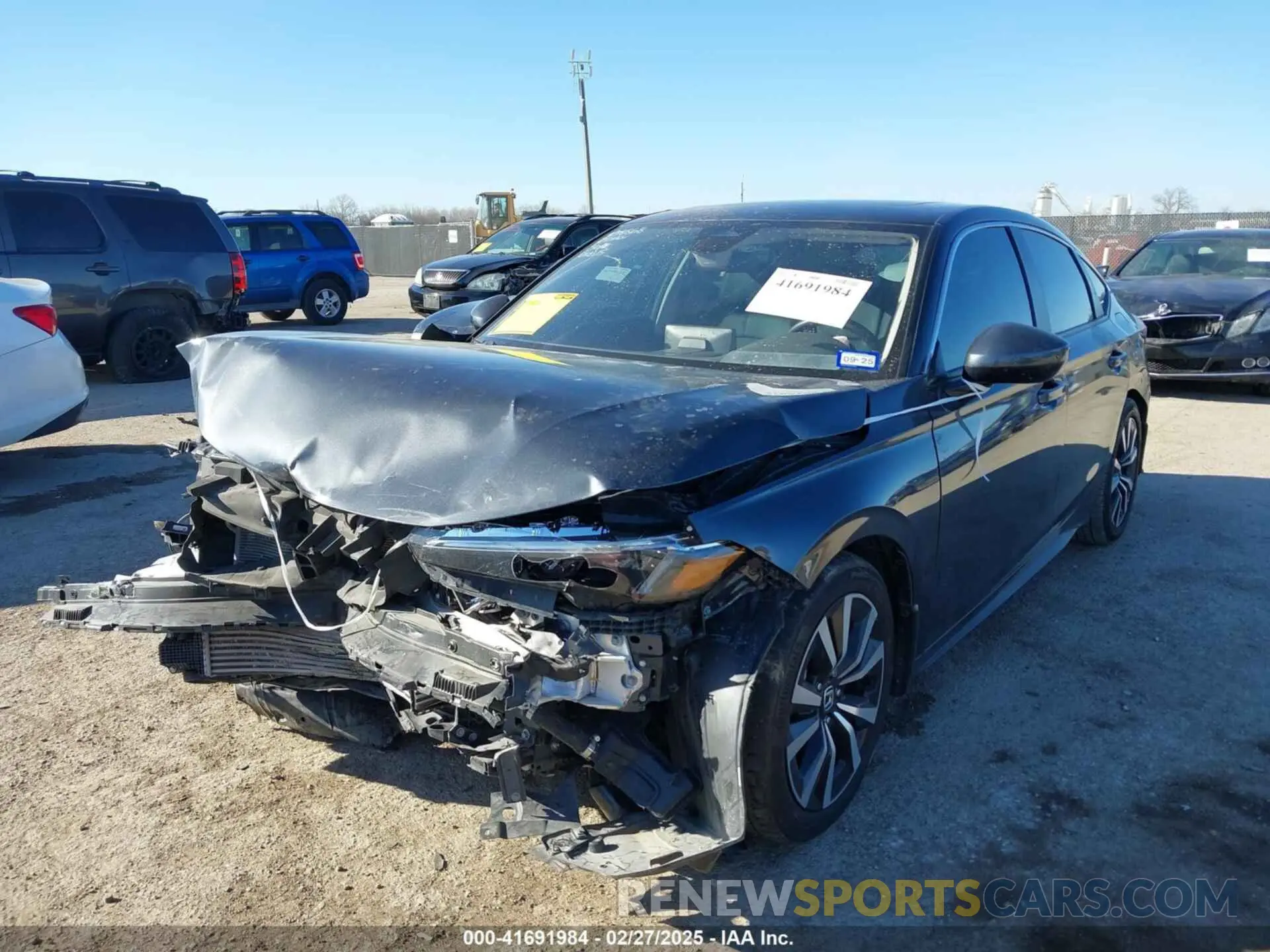2 Photograph of a damaged car 19XFL1H79RE002343 HONDA CIVIC 2024