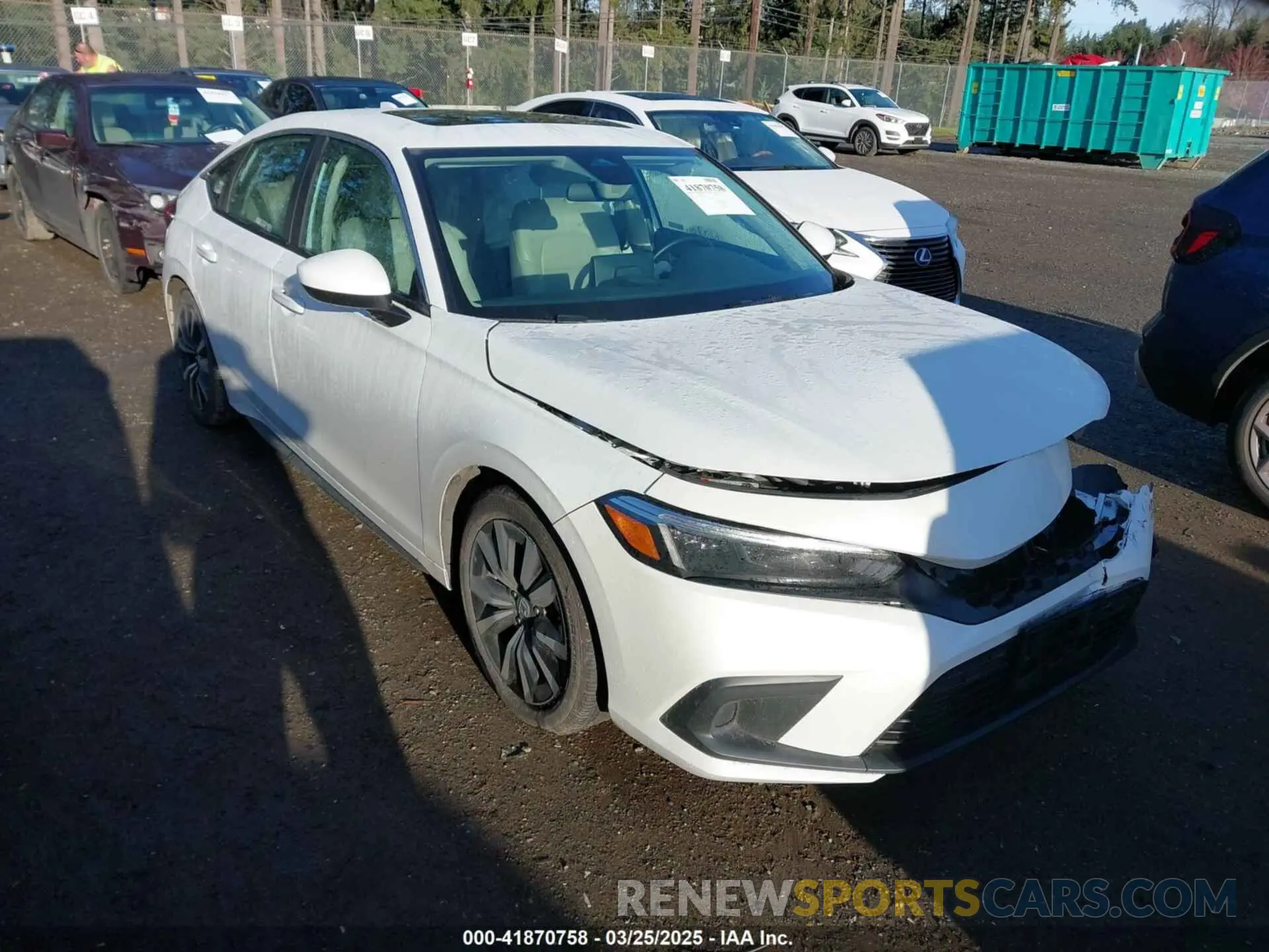 1 Photograph of a damaged car 19XFL1H79RE010684 HONDA CIVIC 2024