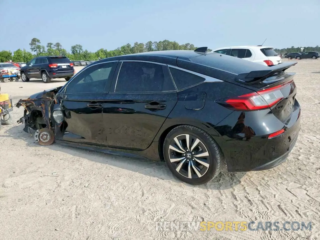 2 Photograph of a damaged car 19XFL1H79RE021846 HONDA CIVIC 2024