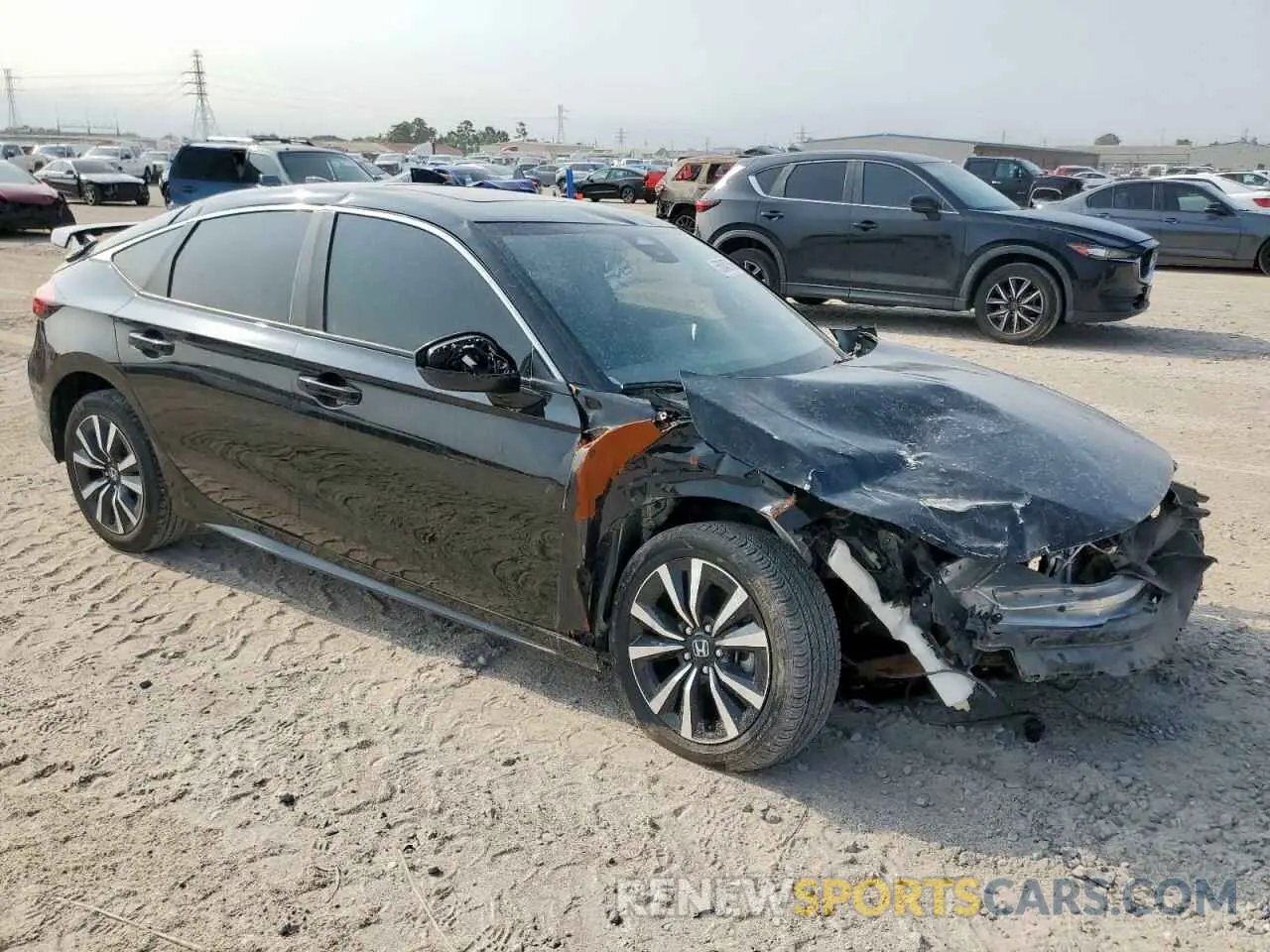 4 Photograph of a damaged car 19XFL1H79RE021846 HONDA CIVIC 2024