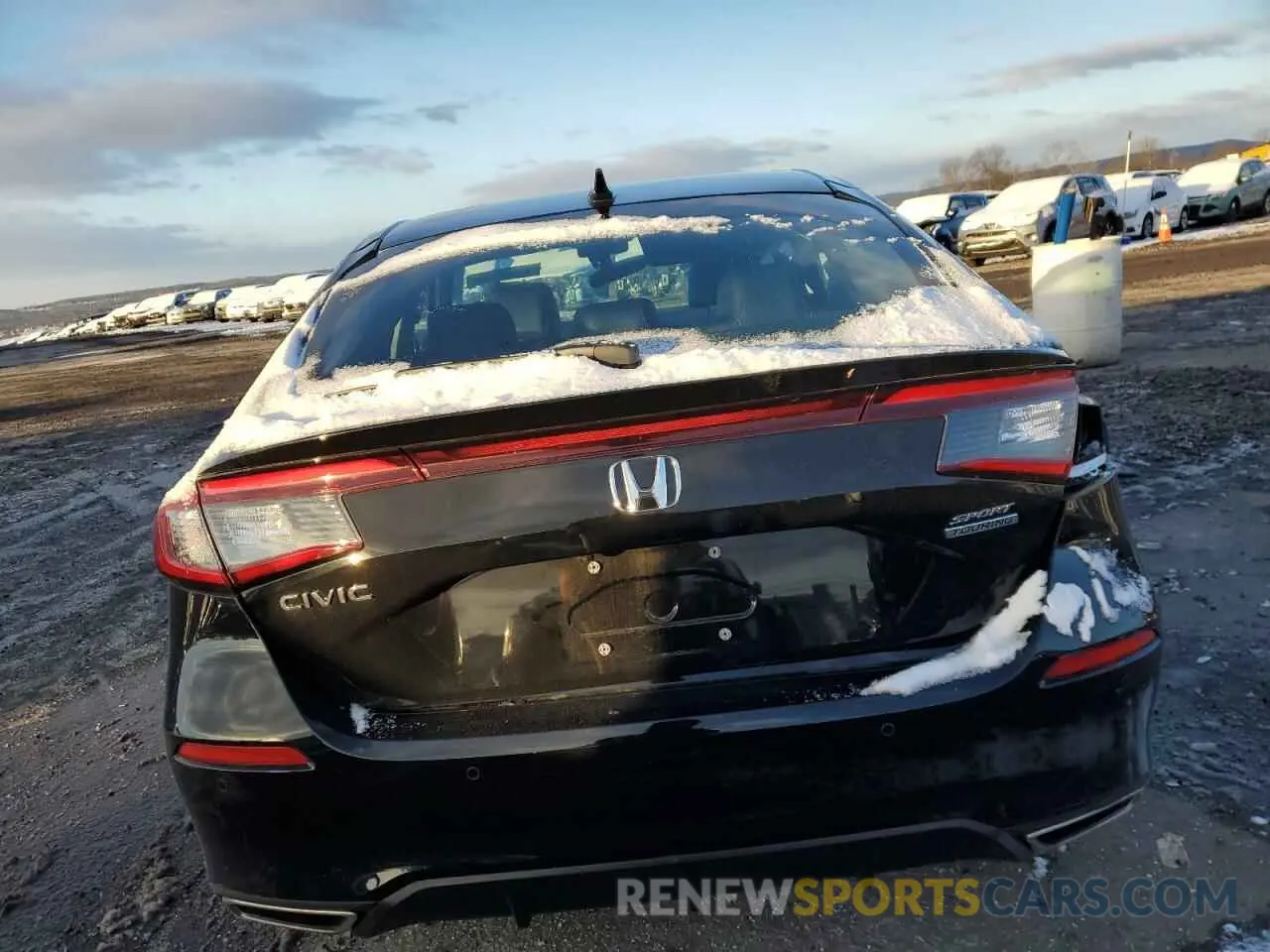 6 Photograph of a damaged car 19XFL1H81RE008615 HONDA CIVIC 2024