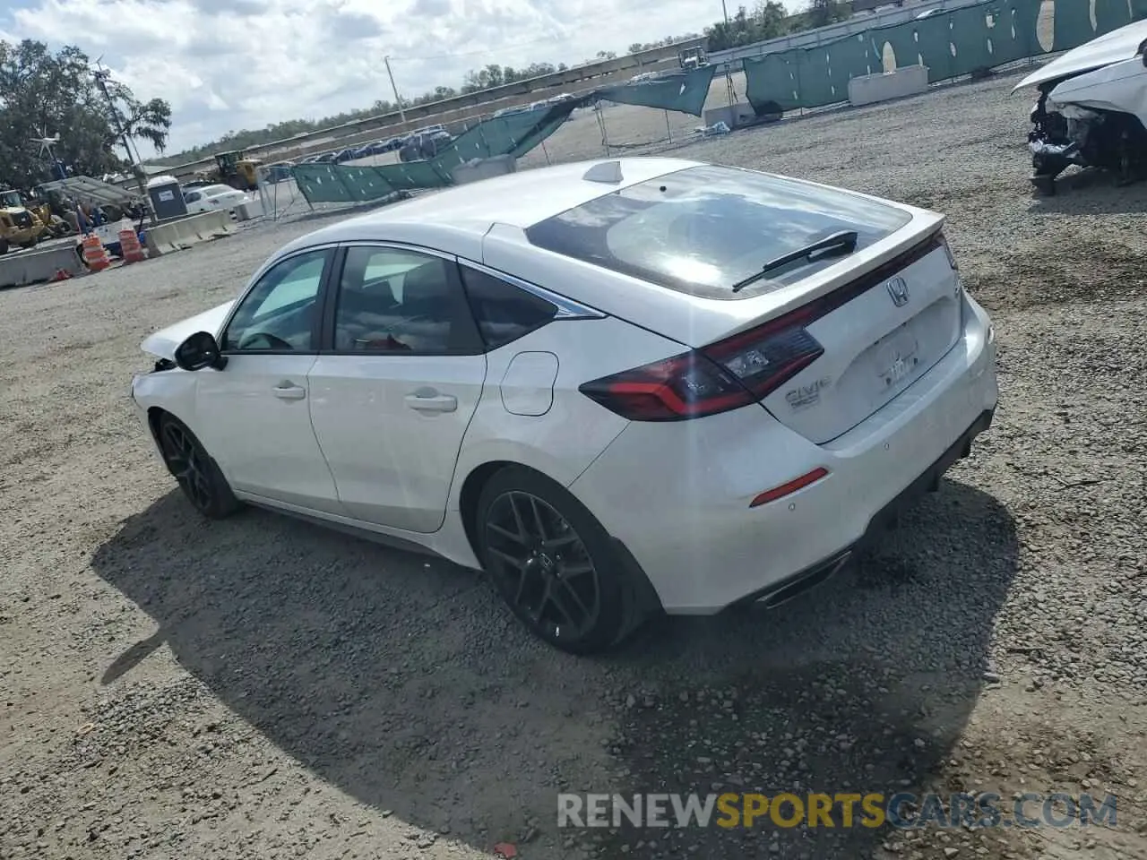 2 Photograph of a damaged car 19XFL1H81RE017878 HONDA CIVIC 2024