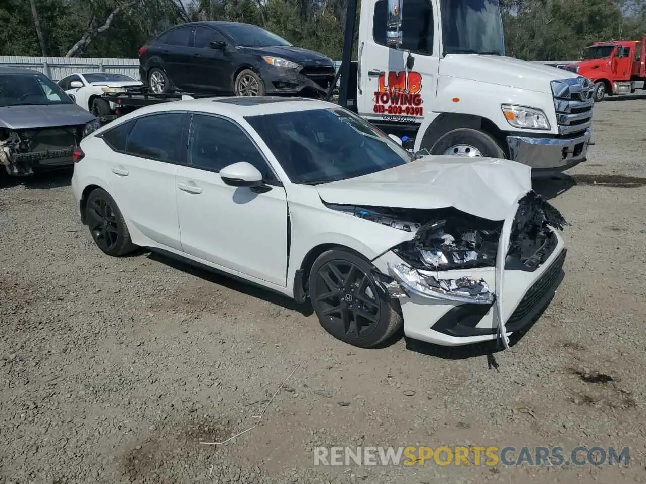 4 Photograph of a damaged car 19XFL1H81RE017878 HONDA CIVIC 2024