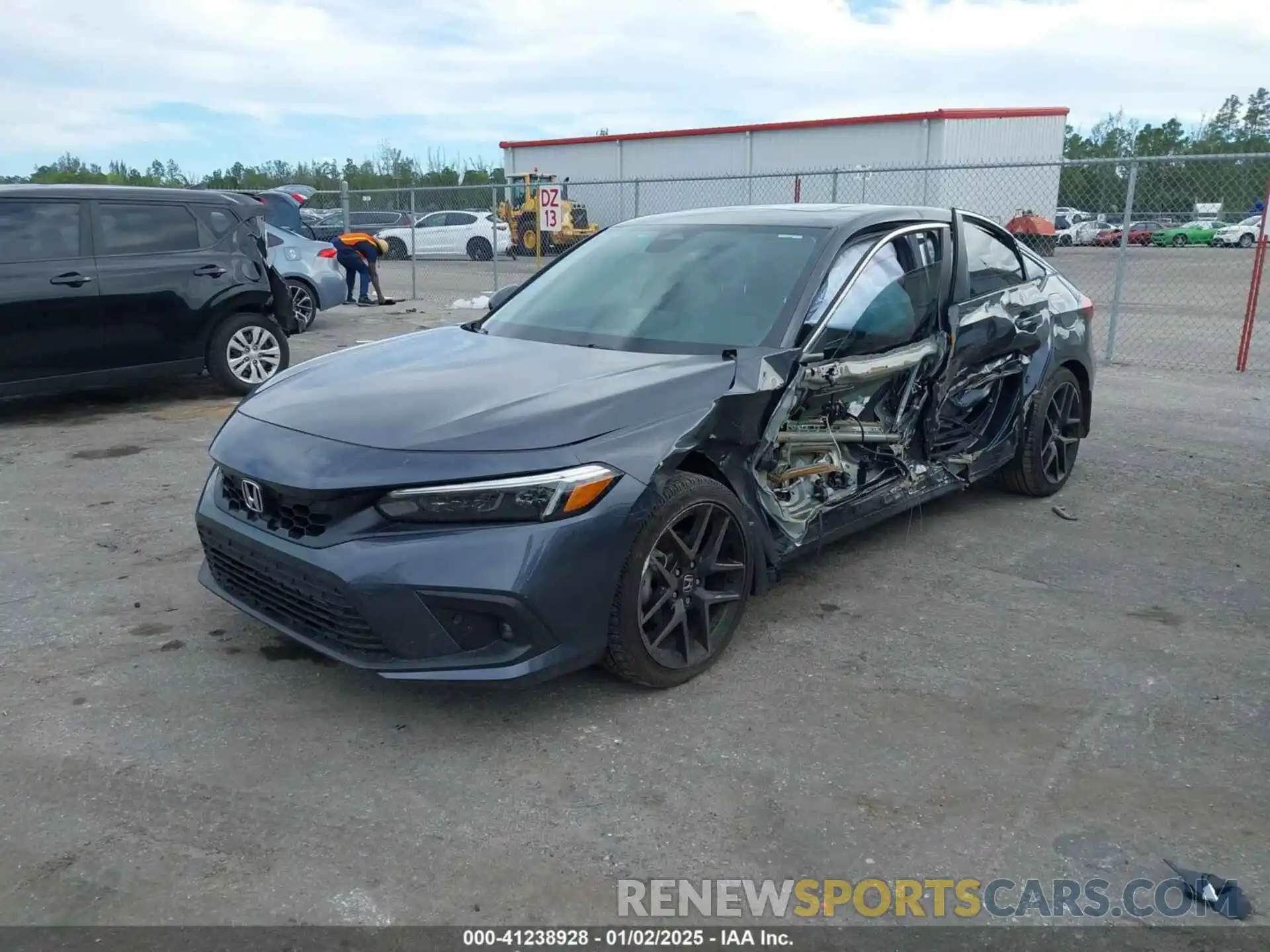 2 Photograph of a damaged car 19XFL1H81RE024247 HONDA CIVIC 2024