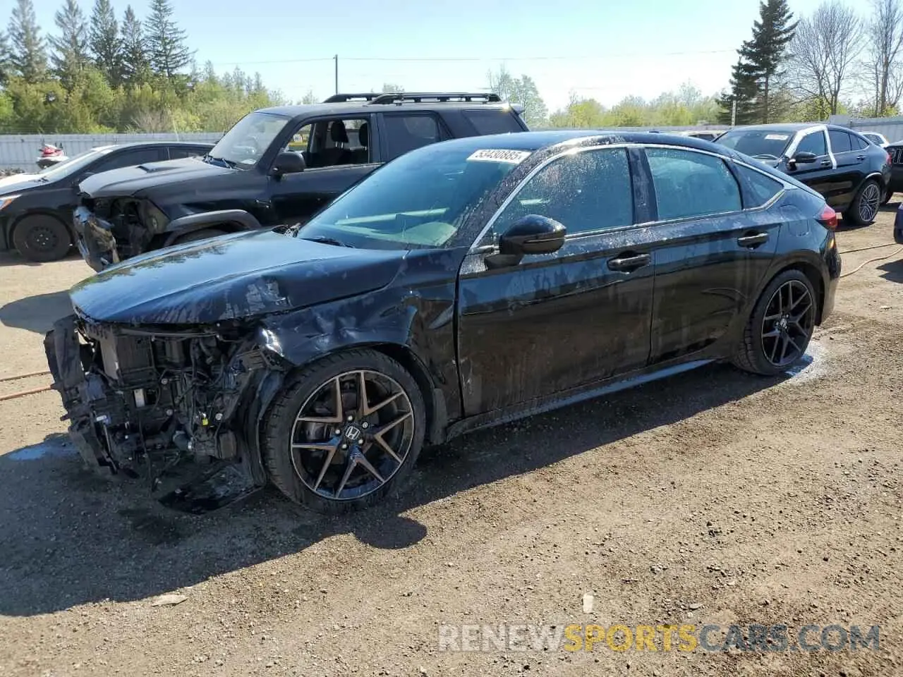 1 Photograph of a damaged car 19XFL1H82RE400048 HONDA CIVIC 2024