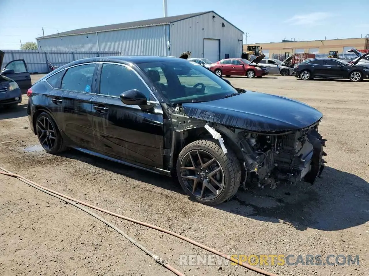 4 Photograph of a damaged car 19XFL1H82RE400048 HONDA CIVIC 2024