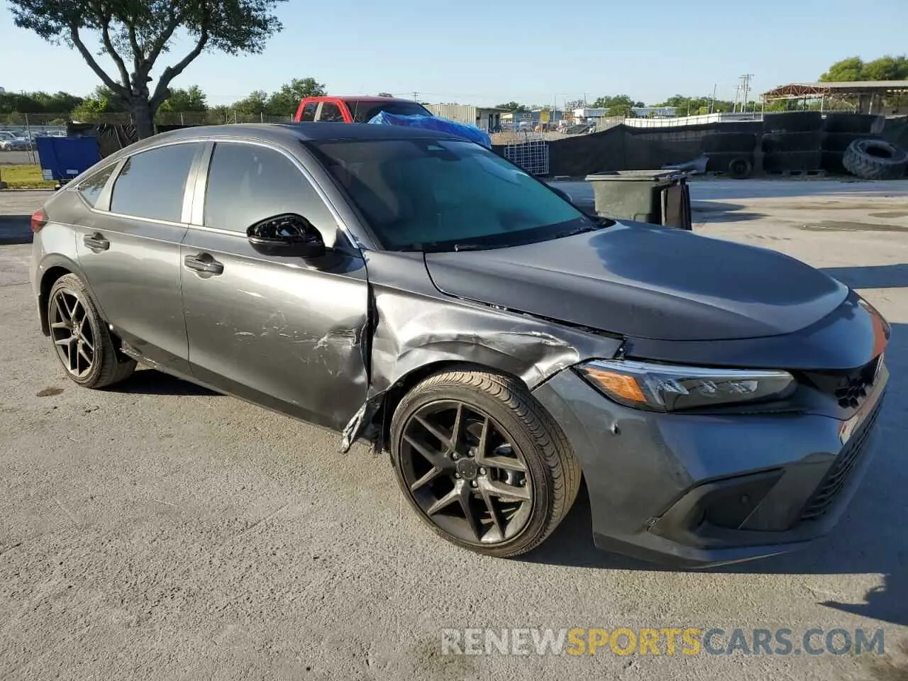 4 Photograph of a damaged car 19XFL1H83RE030230 HONDA CIVIC 2024