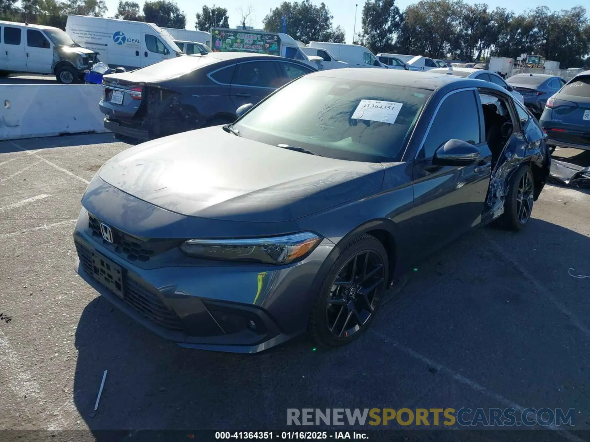 2 Photograph of a damaged car 19XFL1H84RE016689 HONDA CIVIC 2024