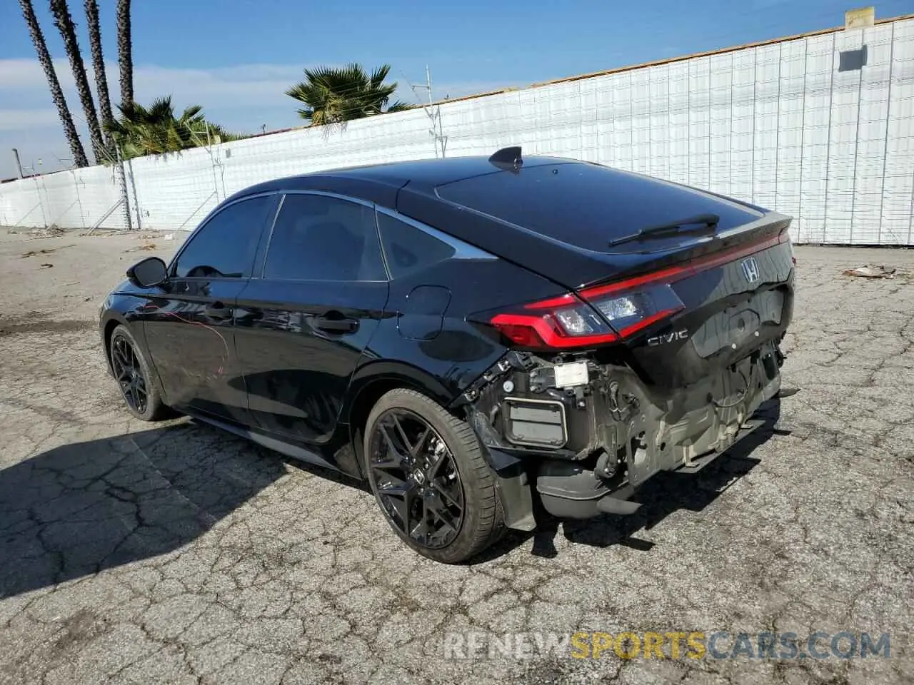 2 Photograph of a damaged car 19XFL1H84RE019396 HONDA CIVIC 2024