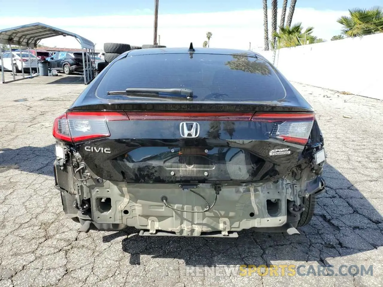 6 Photograph of a damaged car 19XFL1H84RE019396 HONDA CIVIC 2024
