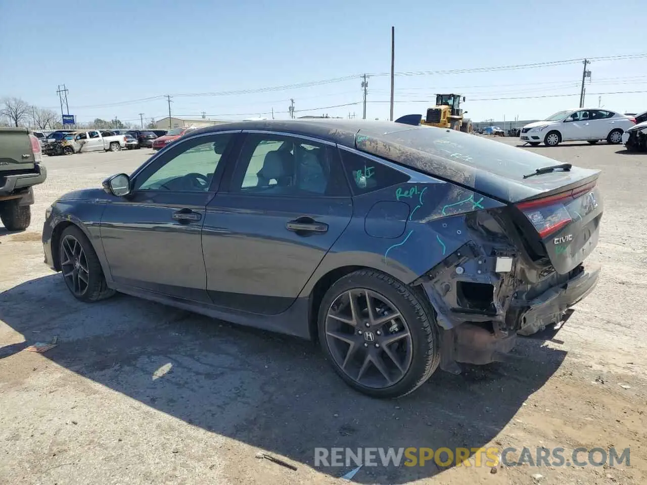 2 Photograph of a damaged car 19XFL1H84RE030916 HONDA CIVIC 2024