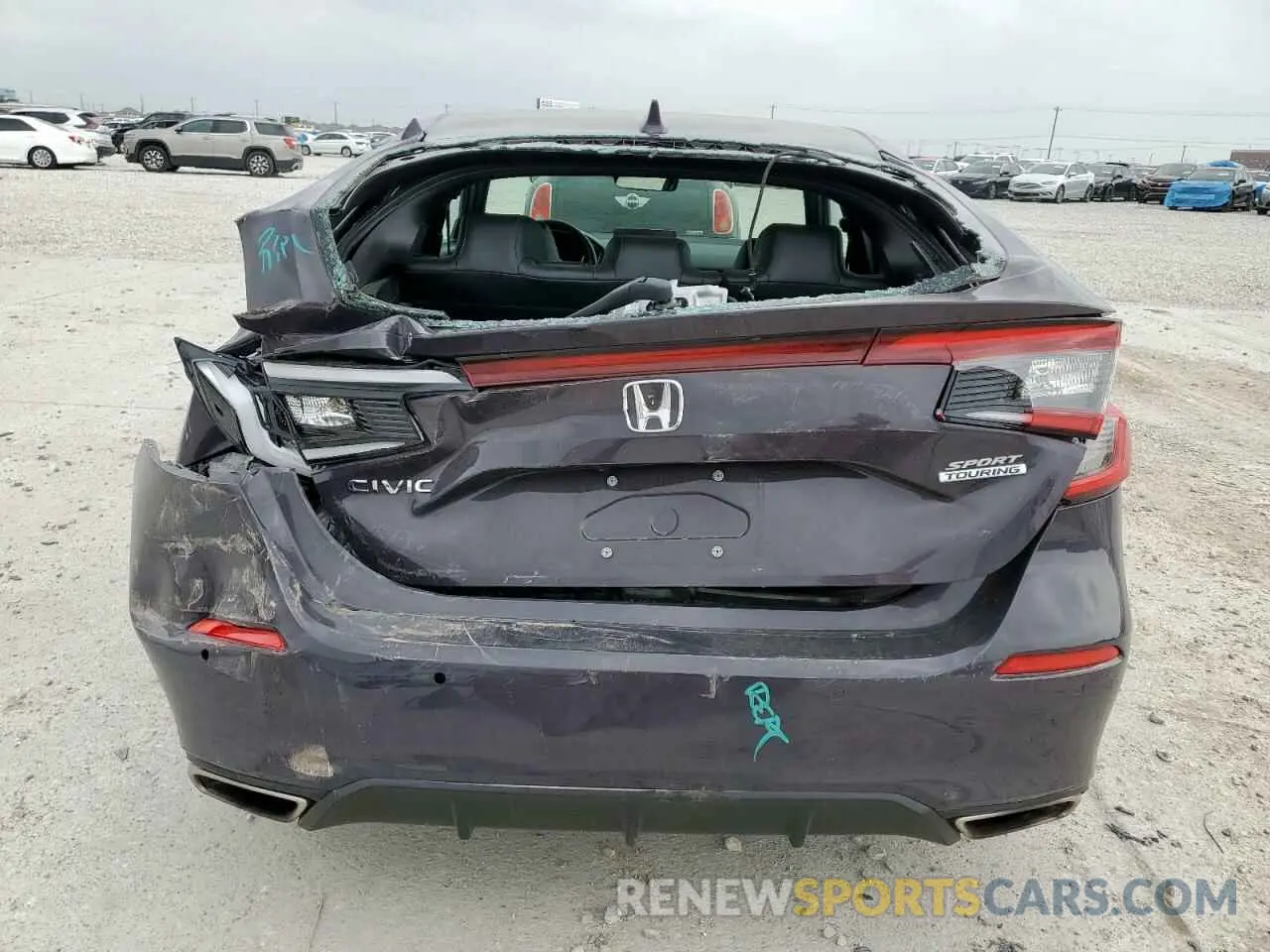 6 Photograph of a damaged car 19XFL1H86RE008920 HONDA CIVIC 2024