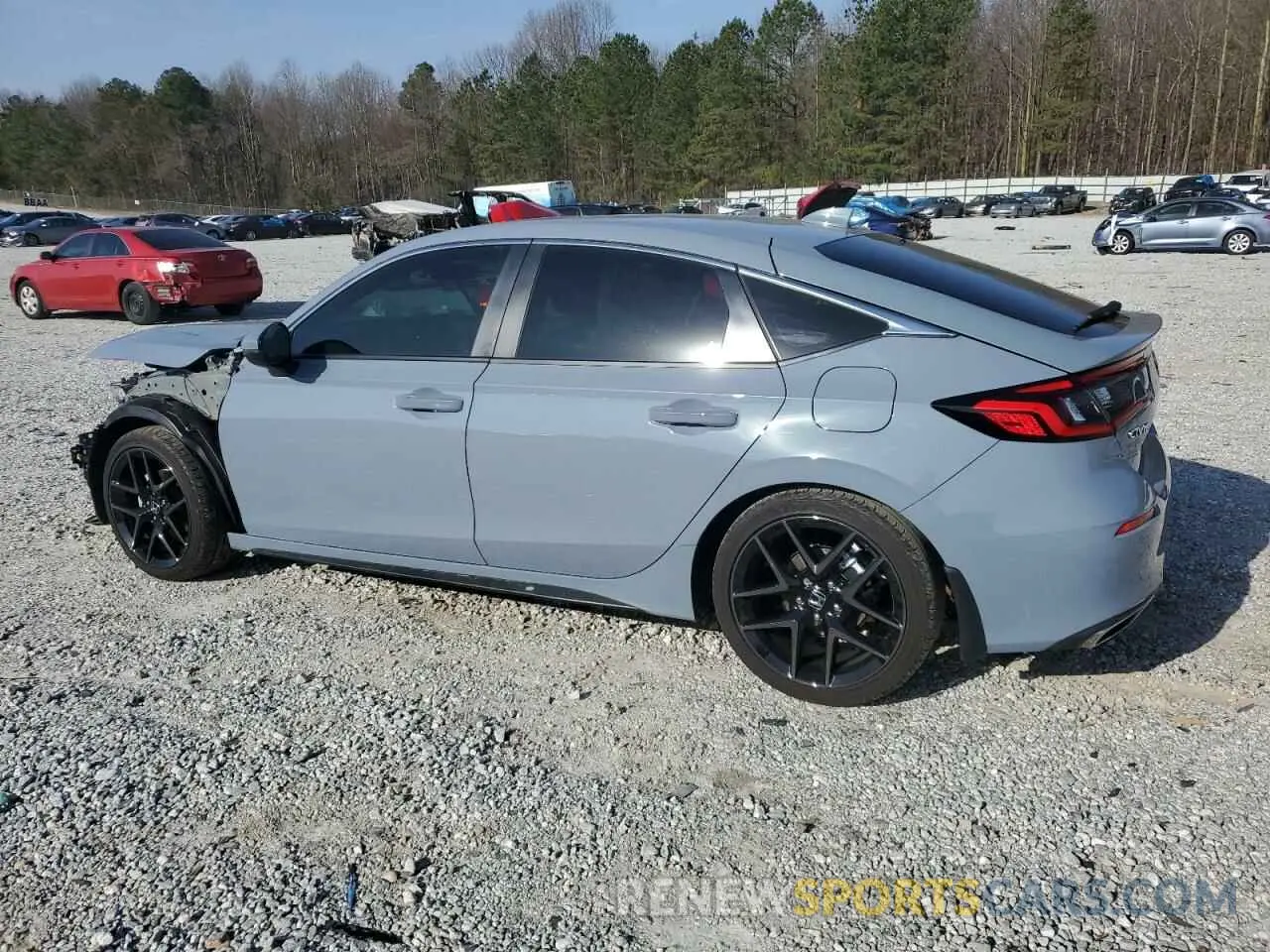 2 Photograph of a damaged car 19XFL1H87RE006531 HONDA CIVIC 2024
