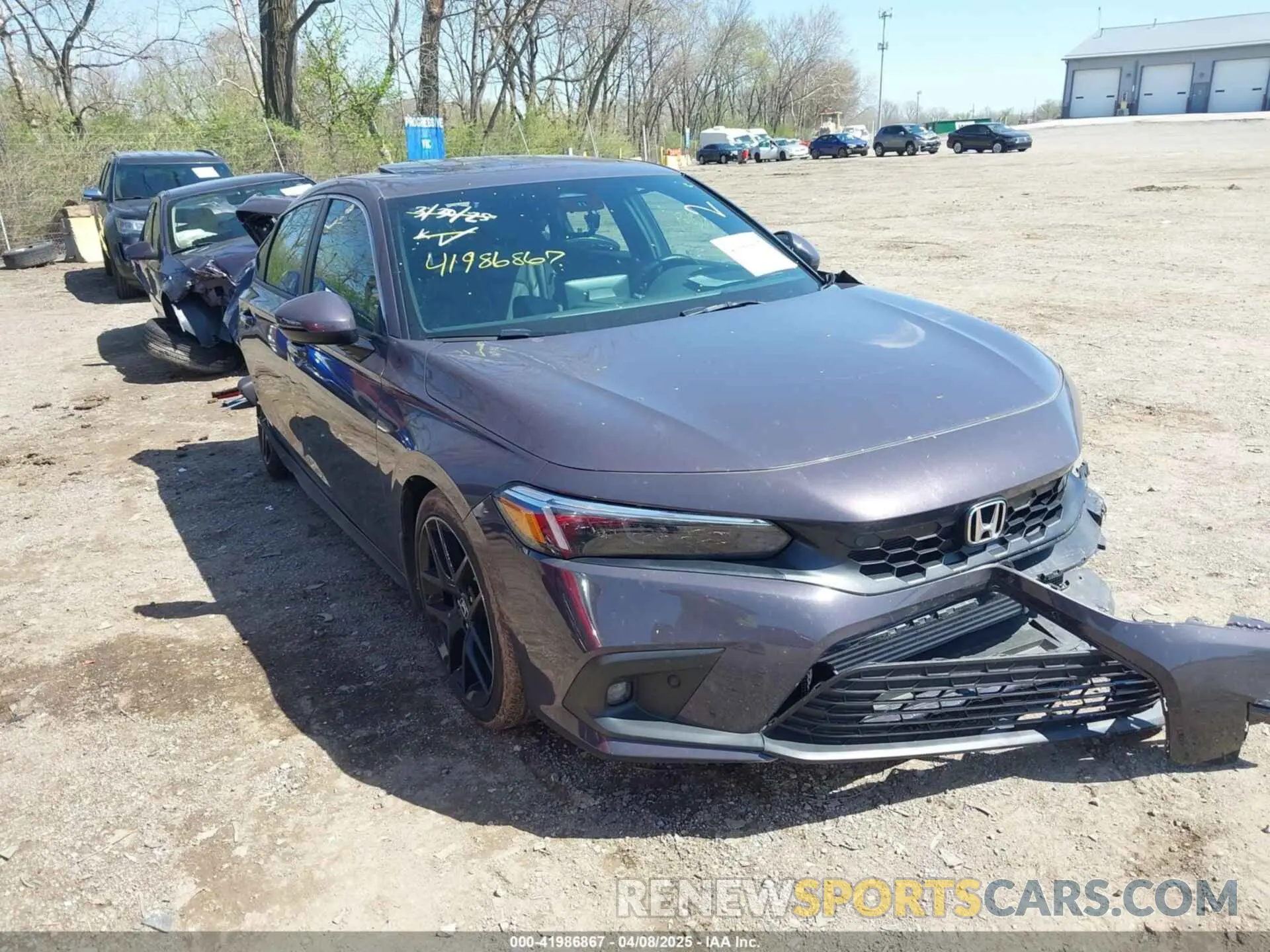 1 Photograph of a damaged car 19XFL1H87RE012555 HONDA CIVIC 2024