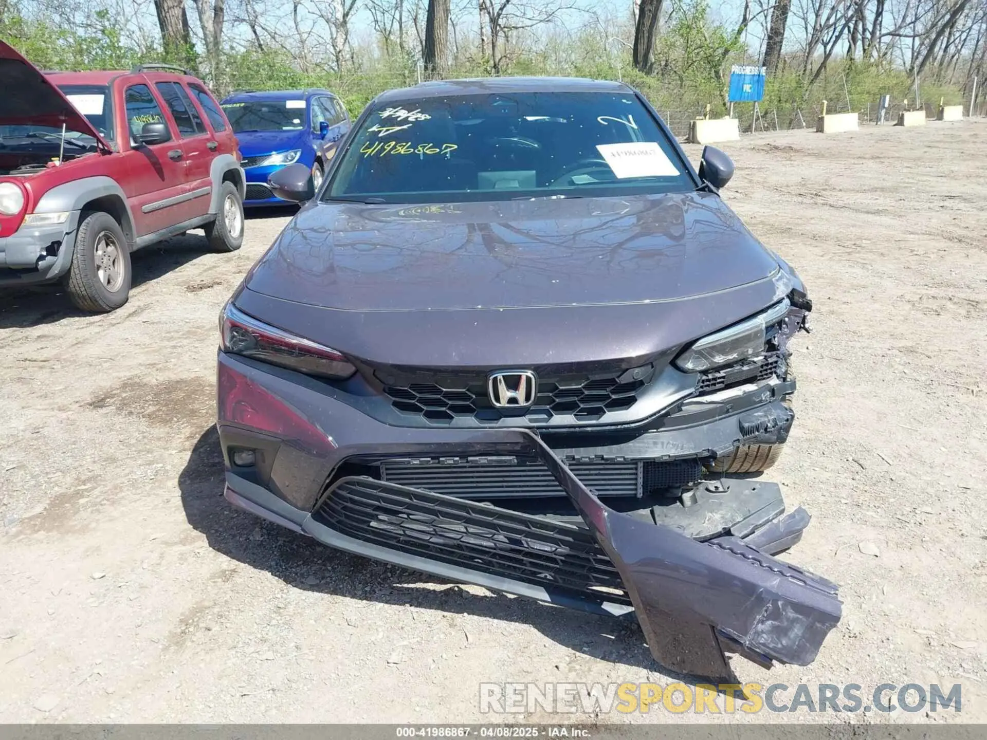 12 Photograph of a damaged car 19XFL1H87RE012555 HONDA CIVIC 2024