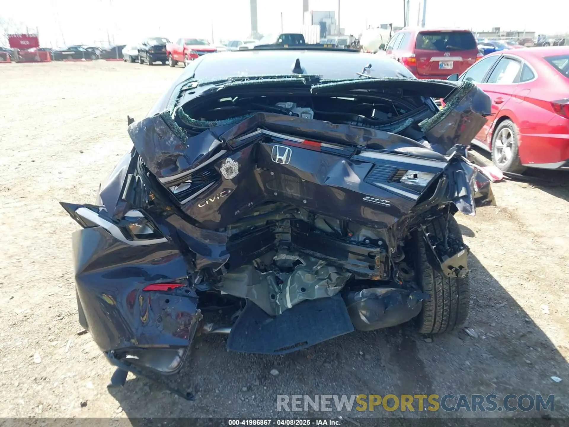 16 Photograph of a damaged car 19XFL1H87RE012555 HONDA CIVIC 2024
