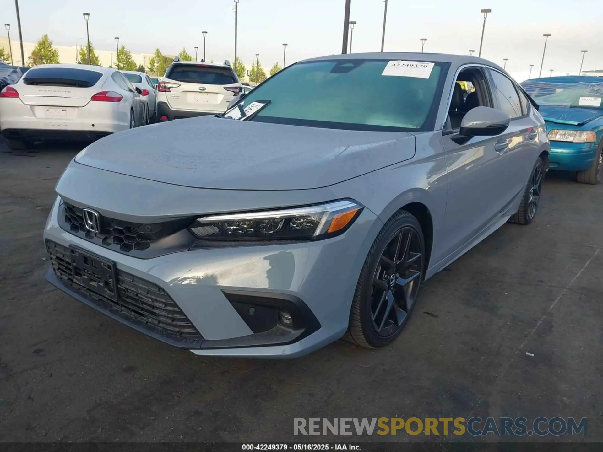 2 Photograph of a damaged car 19XFL1H87RE013415 HONDA CIVIC 2024
