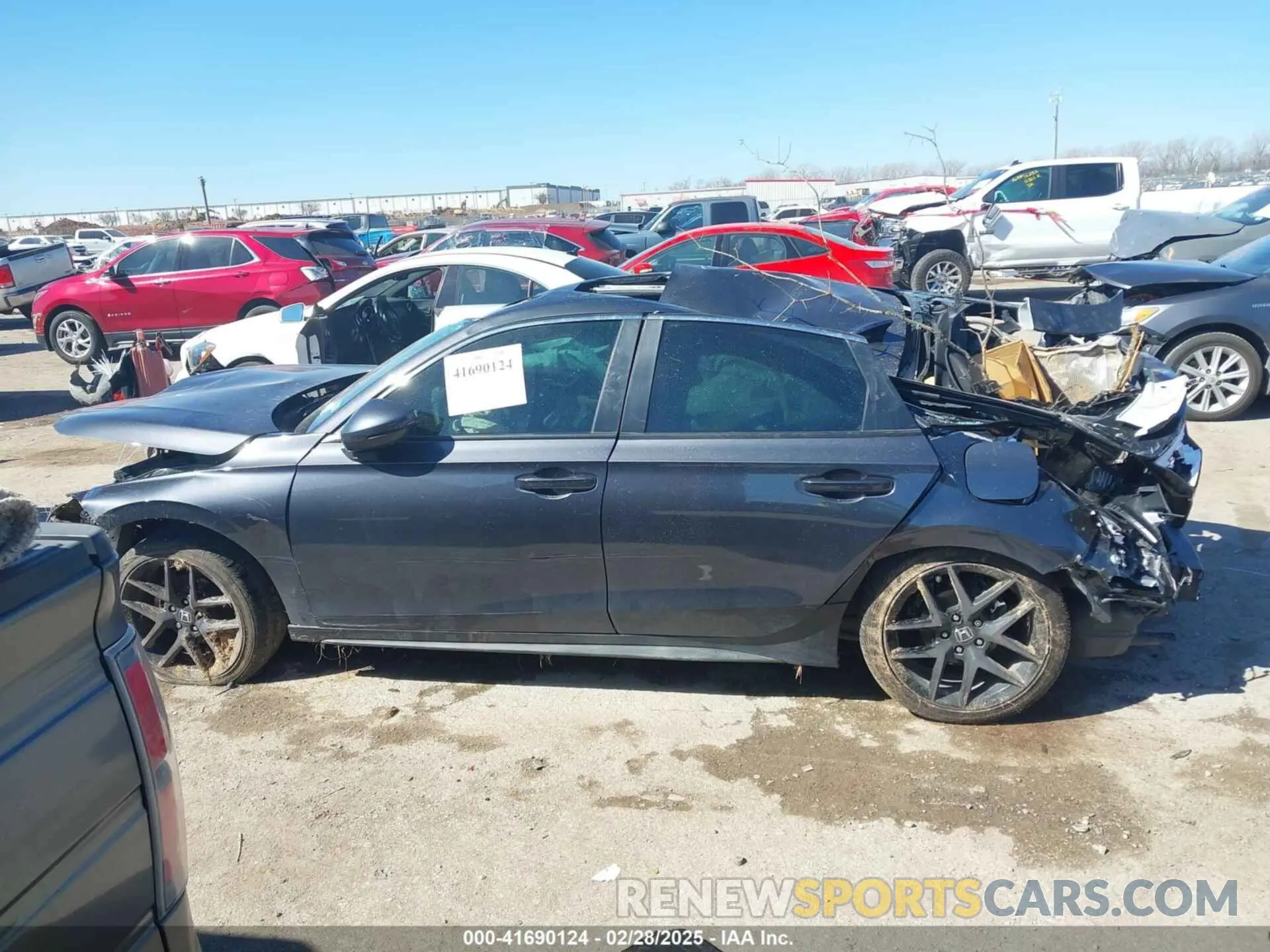 13 Photograph of a damaged car 19XFL1H87RE016721 HONDA CIVIC 2024
