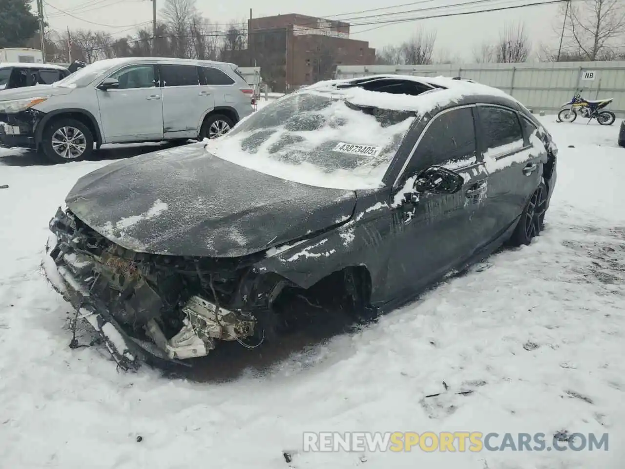 1 Photograph of a damaged car 19XFL1H87RE019375 HONDA CIVIC 2024