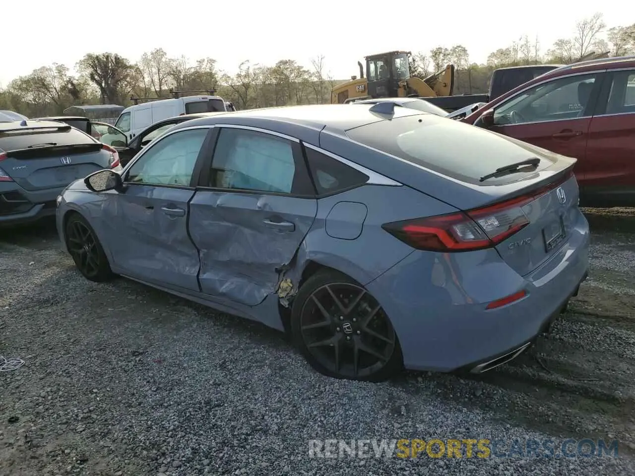 2 Photograph of a damaged car 19XFL1H87RE032496 HONDA CIVIC 2024
