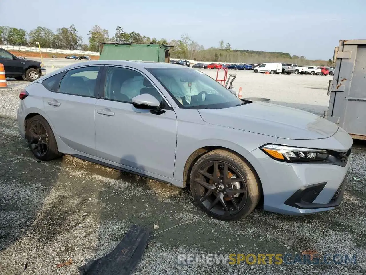4 Photograph of a damaged car 19XFL1H87RE032496 HONDA CIVIC 2024
