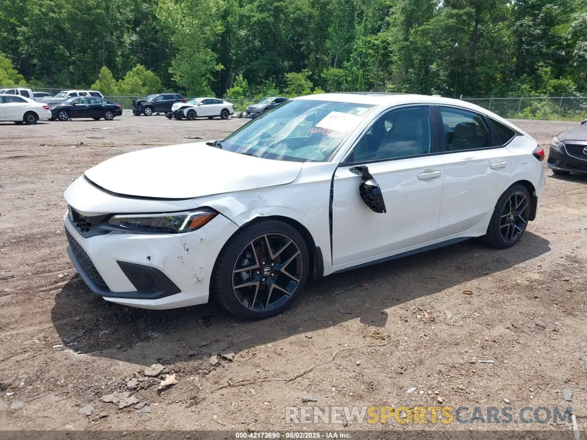 2 Photograph of a damaged car 19XFL1H88RE018350 HONDA CIVIC 2024