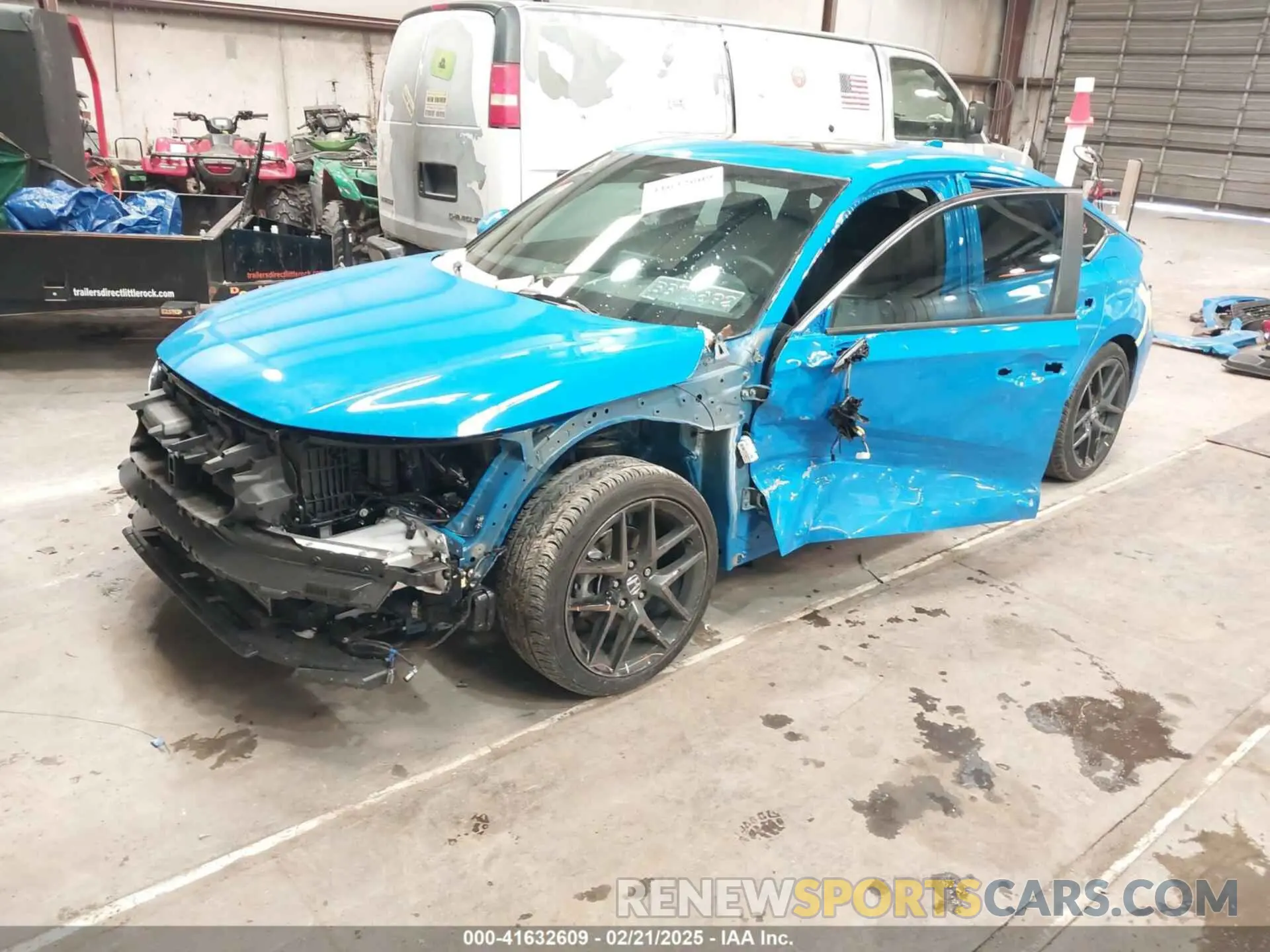 2 Photograph of a damaged car 19XFL1H88RE030403 HONDA CIVIC 2024