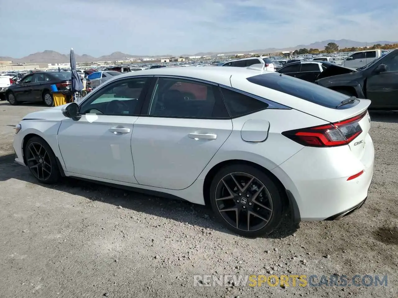 2 Photograph of a damaged car 19XFL1H89RE005588 HONDA CIVIC 2024