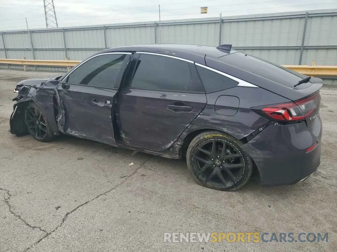 2 Photograph of a damaged car 19XFL1H89RE007468 HONDA CIVIC 2024