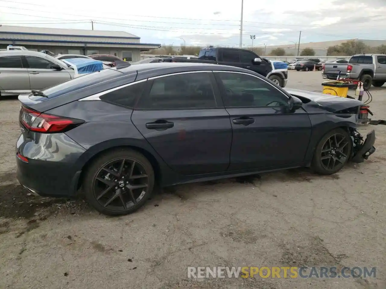 3 Photograph of a damaged car 19XFL1H89RE011522 HONDA CIVIC 2024