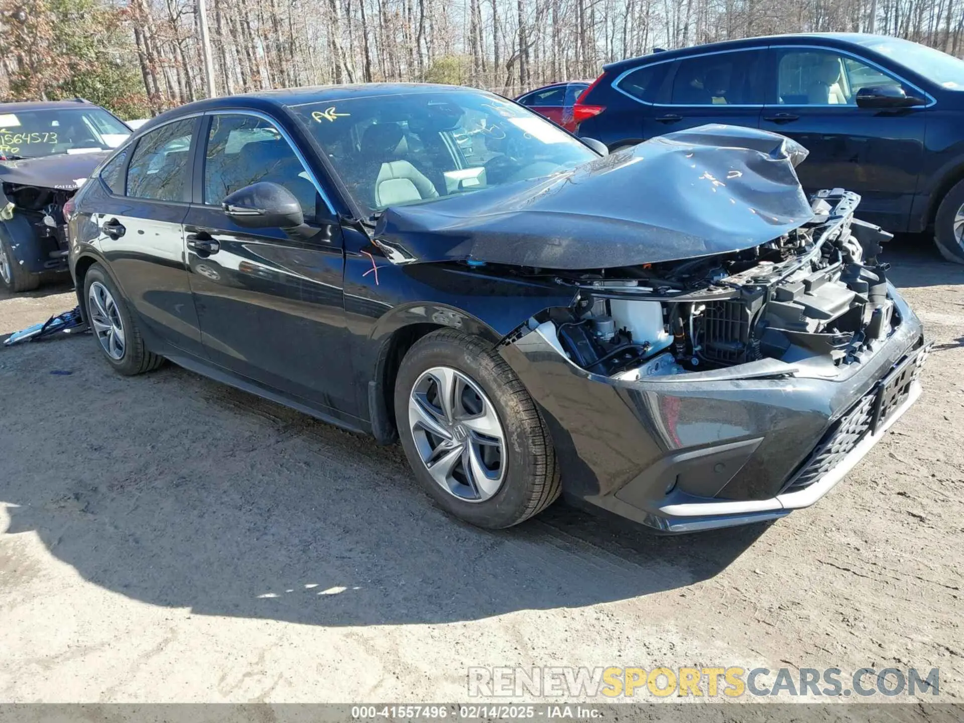 1 Photograph of a damaged car 19XFL1H89RE029390 HONDA CIVIC 2024