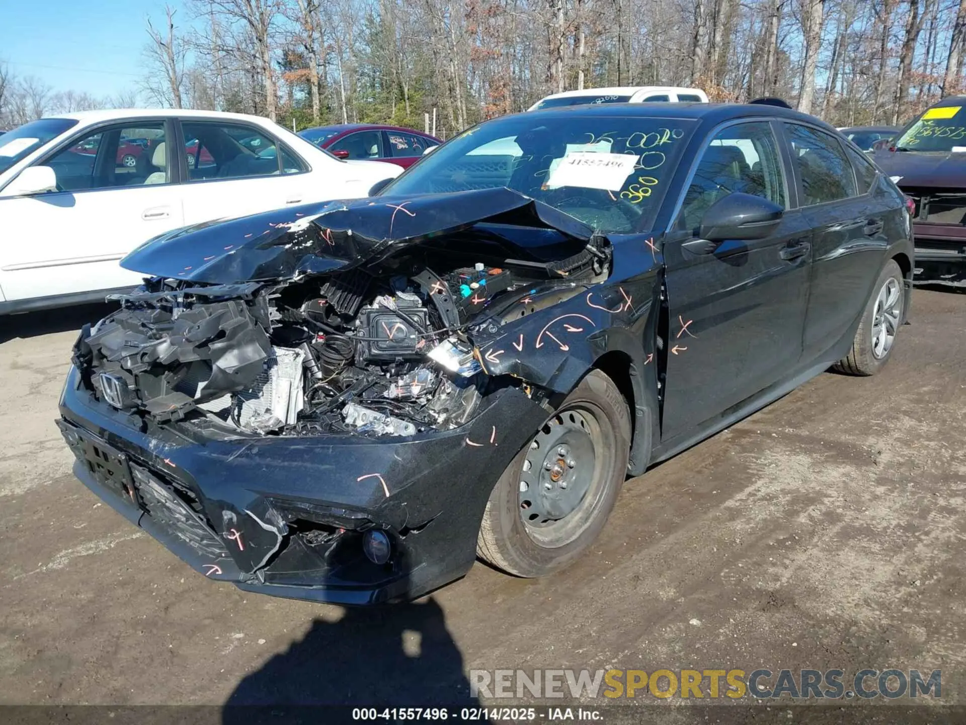 2 Photograph of a damaged car 19XFL1H89RE029390 HONDA CIVIC 2024