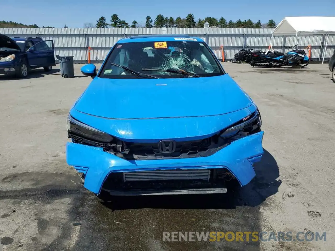 5 Photograph of a damaged car 19XFL1H89RE033231 HONDA CIVIC 2024