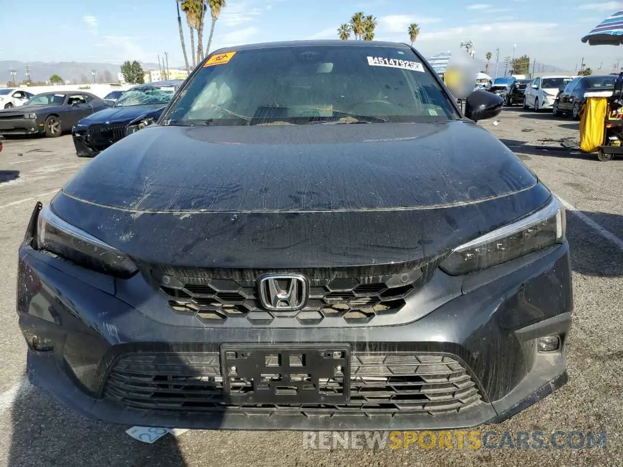 5 Photograph of a damaged car 19XFL1H8XRE015188 HONDA CIVIC 2024