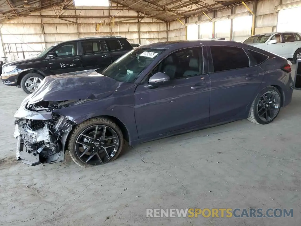 1 Photograph of a damaged car 19XFL1H8XRE031486 HONDA CIVIC 2024