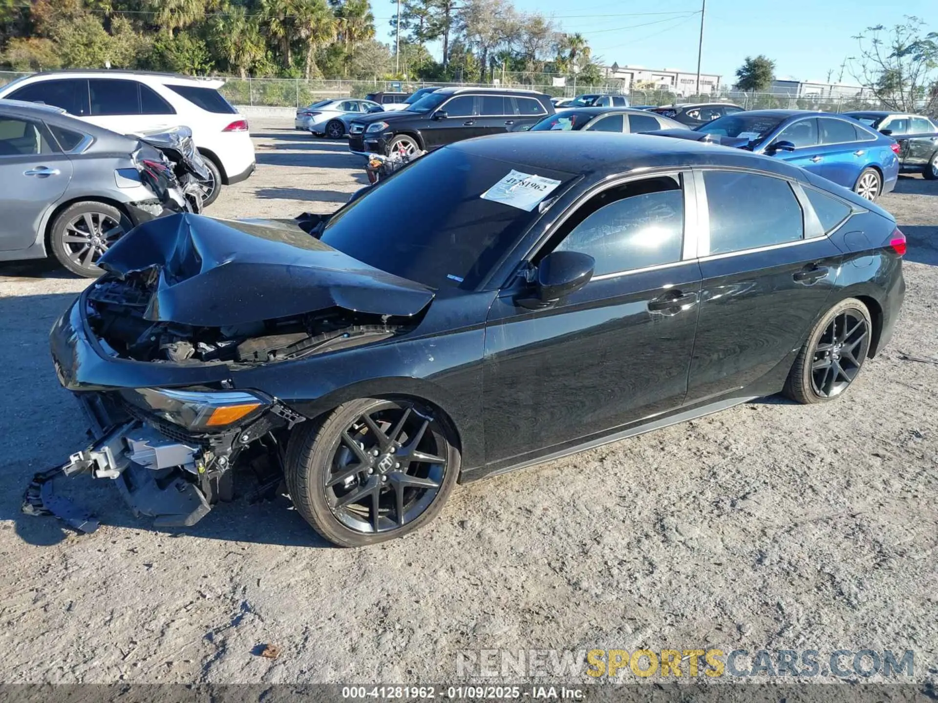 2 Photograph of a damaged car 19XFL2G81RE006533 HONDA CIVIC 2024