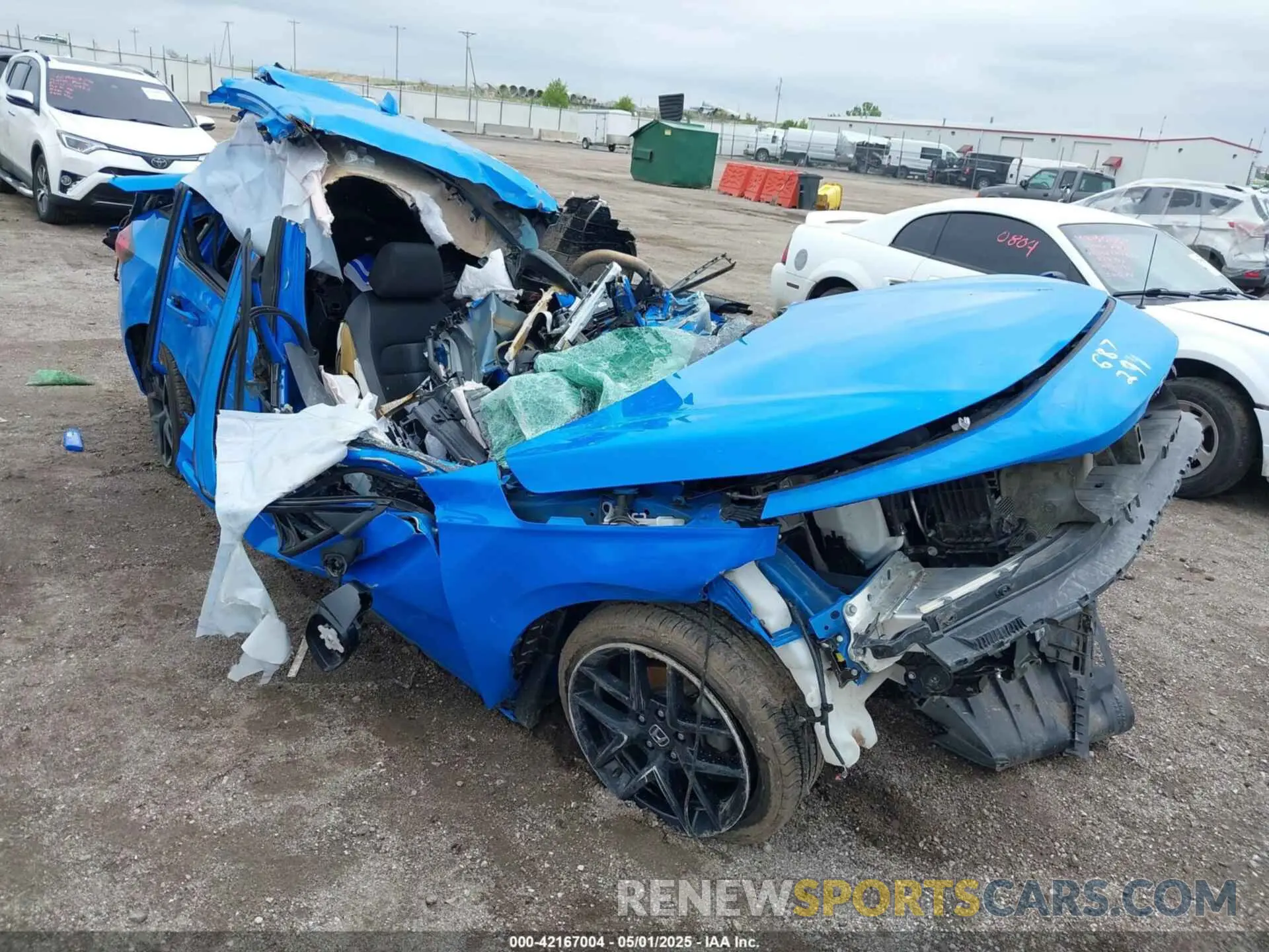 1 Photograph of a damaged car 19XFL2G81RE008458 HONDA CIVIC 2024