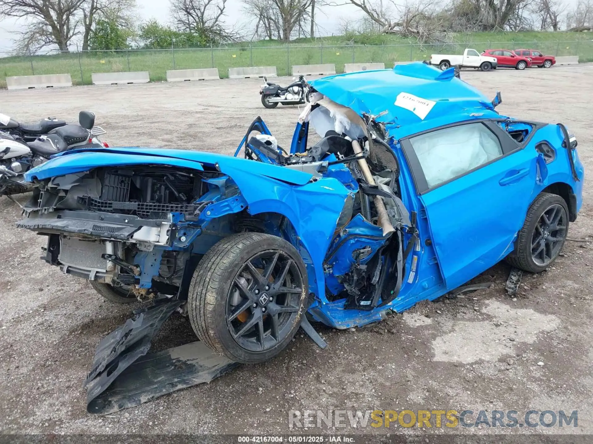 2 Photograph of a damaged car 19XFL2G81RE008458 HONDA CIVIC 2024