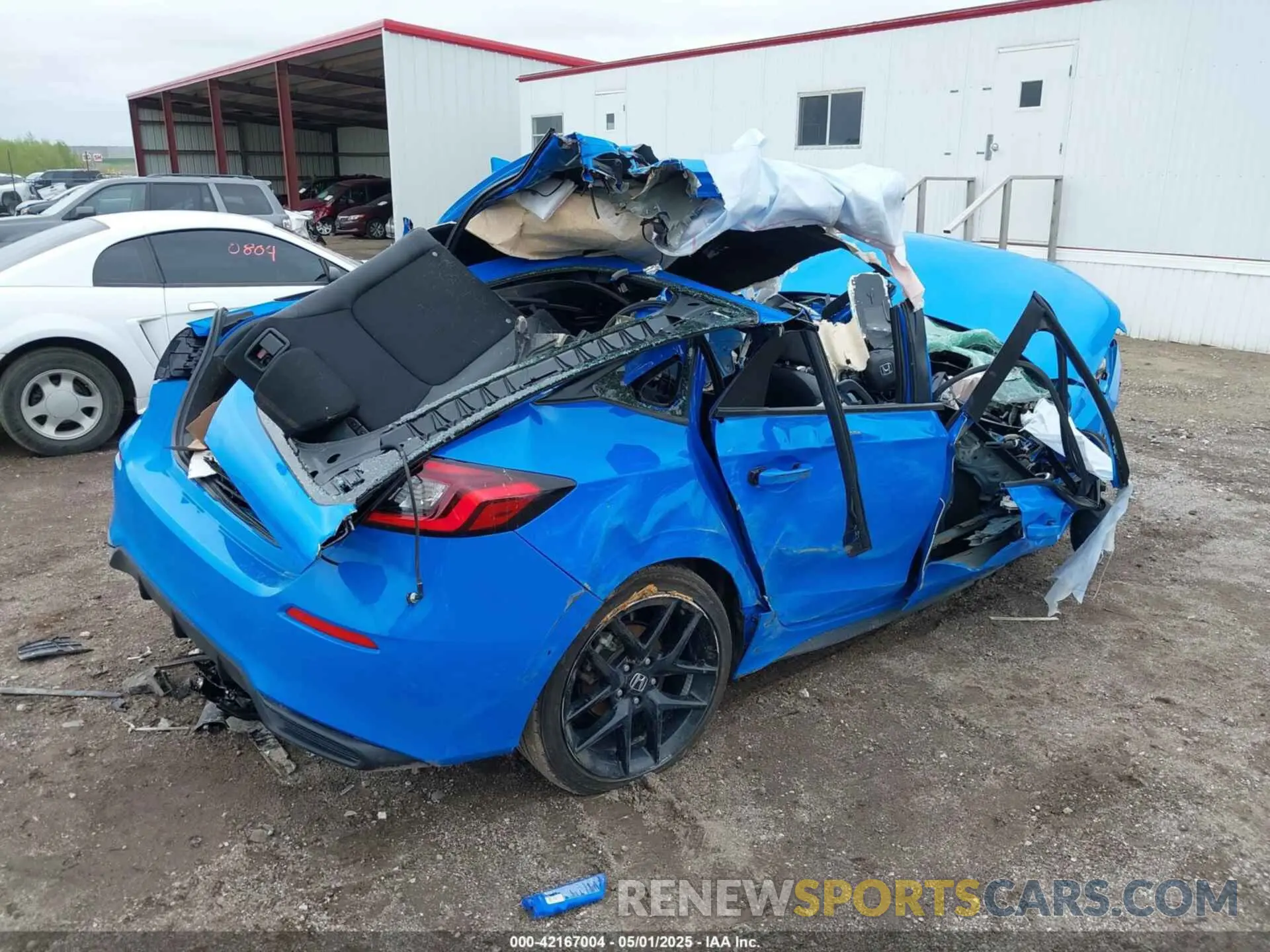 4 Photograph of a damaged car 19XFL2G81RE008458 HONDA CIVIC 2024