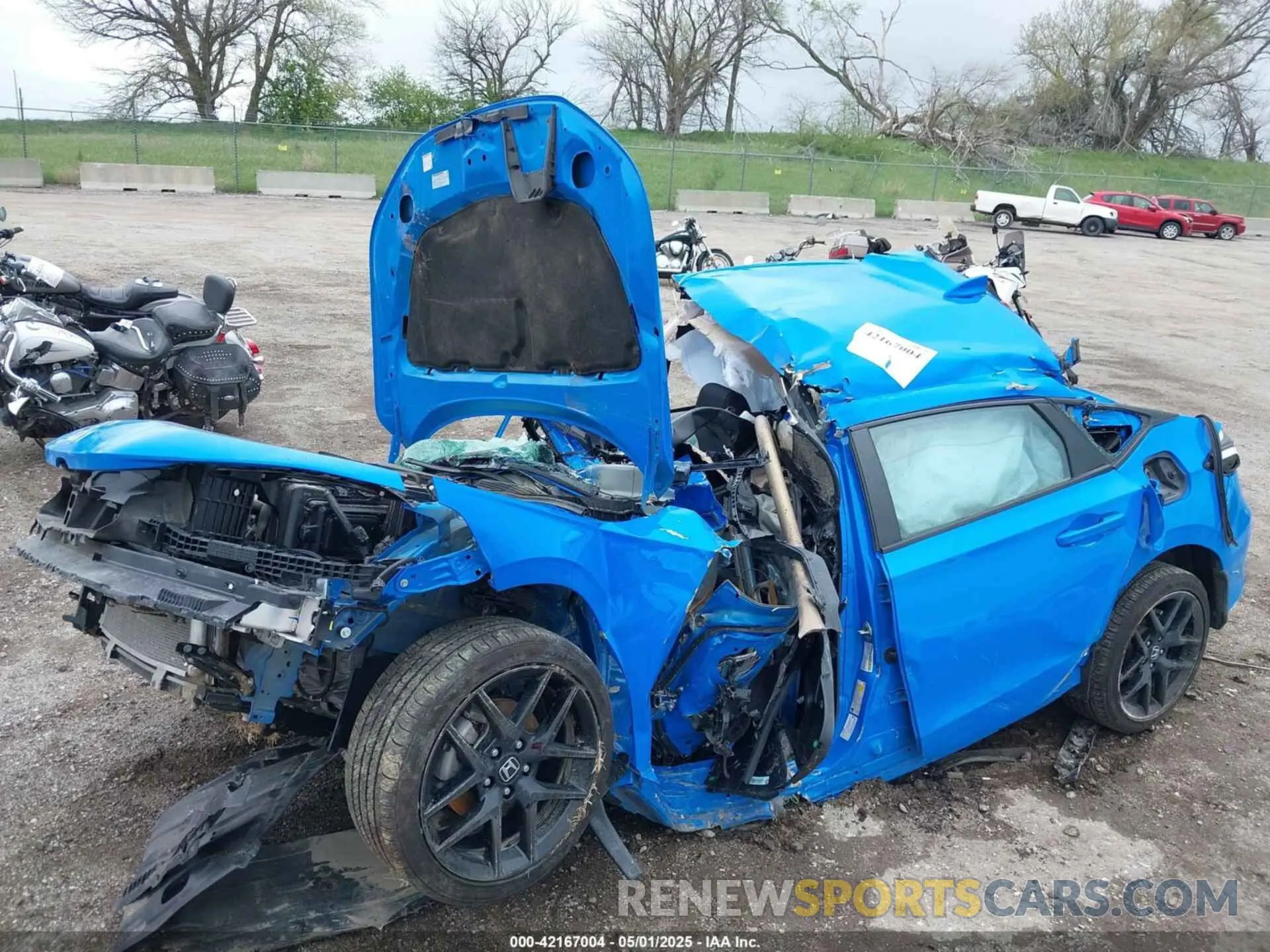 6 Photograph of a damaged car 19XFL2G81RE008458 HONDA CIVIC 2024