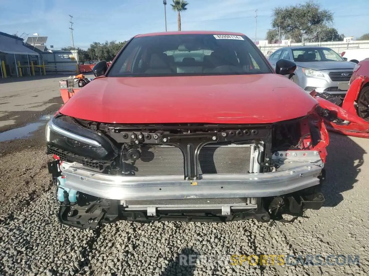 5 Photograph of a damaged car 19XFL2G88RE025337 HONDA CIVIC 2024