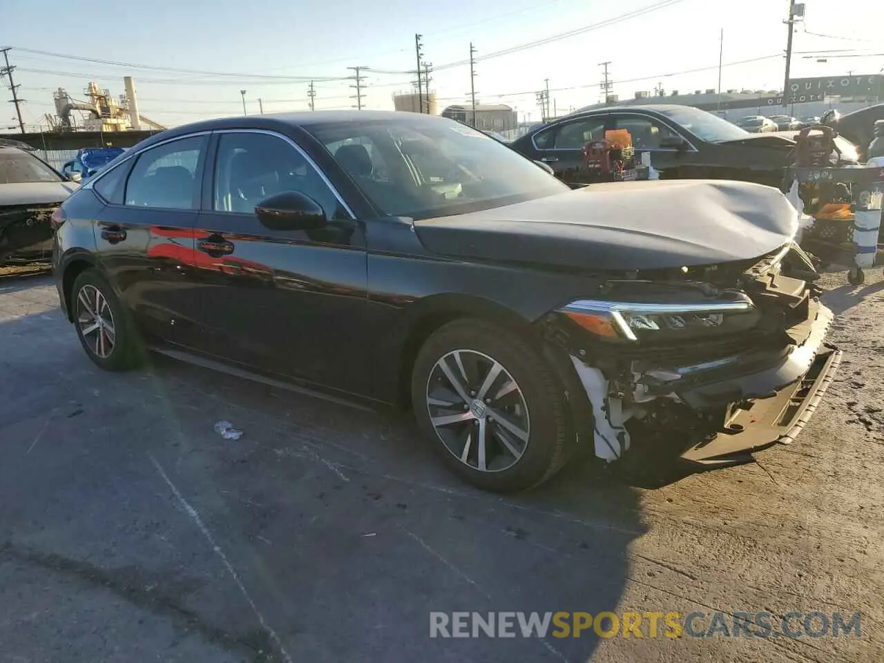 4 Photograph of a damaged car 19XFL2H51RE022851 HONDA CIVIC 2024