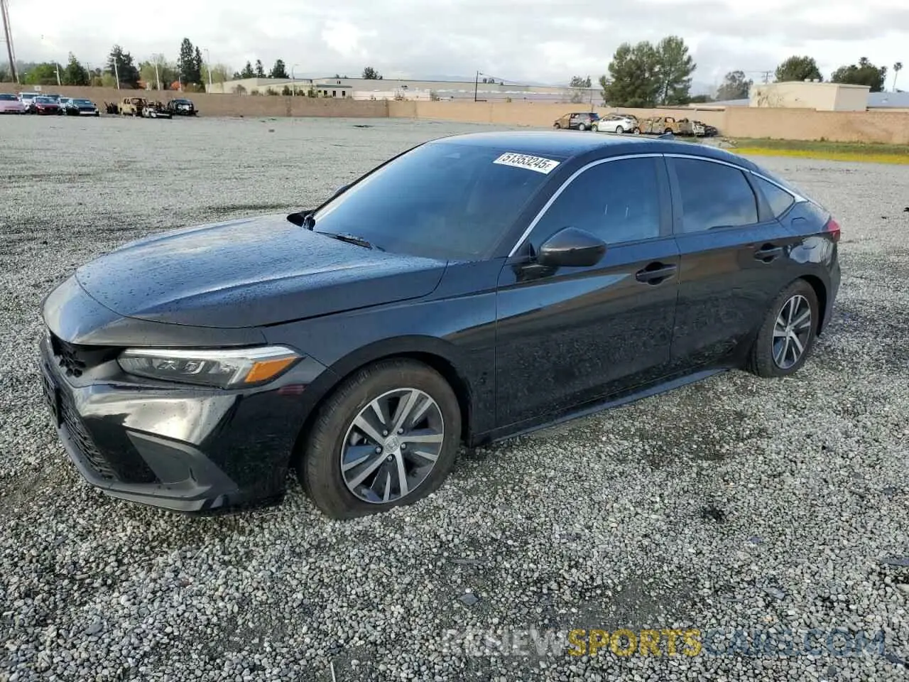 1 Photograph of a damaged car 19XFL2H51RE026169 HONDA CIVIC 2024