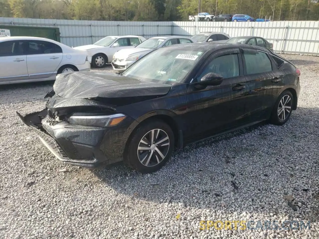 1 Photograph of a damaged car 19XFL2H51RE033929 HONDA CIVIC 2024