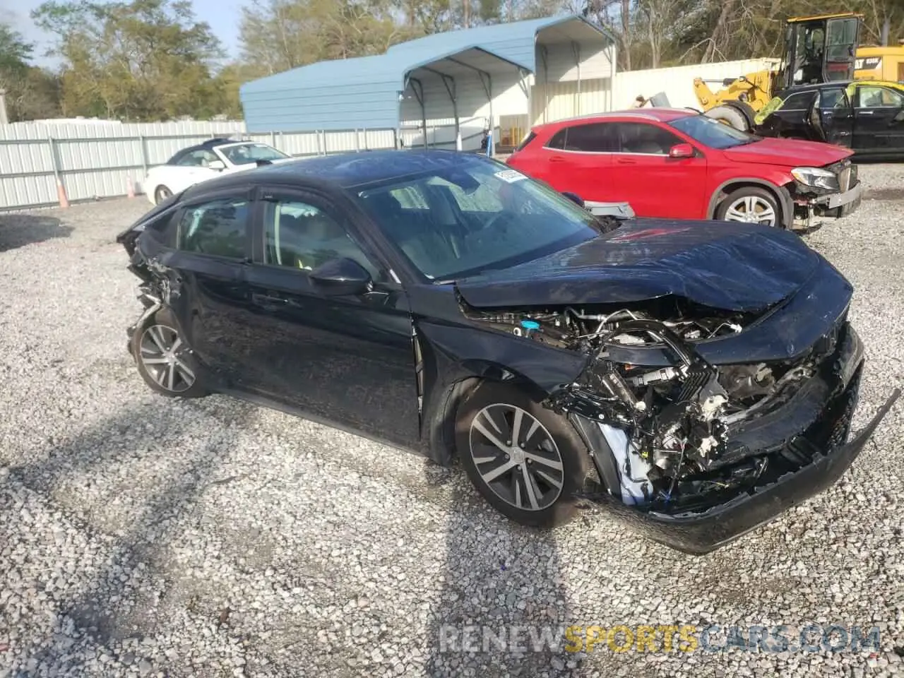 4 Photograph of a damaged car 19XFL2H51RE033929 HONDA CIVIC 2024