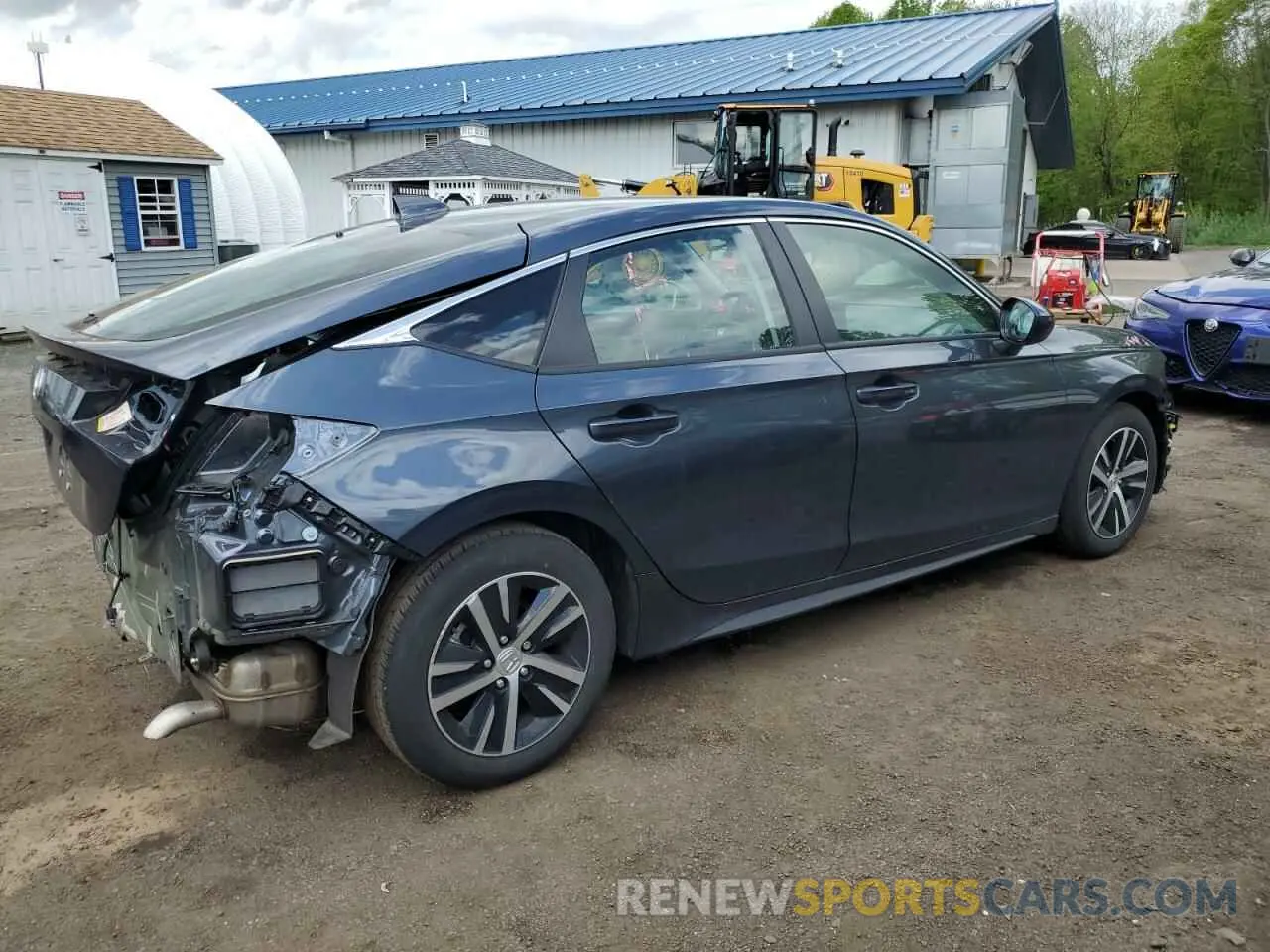 3 Photograph of a damaged car 19XFL2H52RE023572 HONDA CIVIC 2024